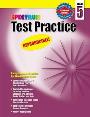 Test Practice, Grade 5 - Paperback - ACCEPTABLE