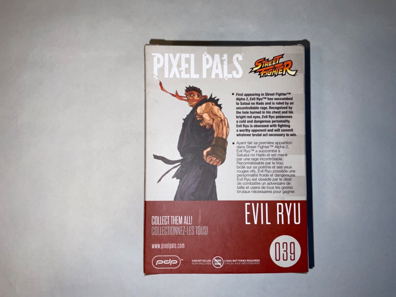 Street Fighter Pixel Pals Evil Ryu 30th Anniversary Edition #39 Capcom for  sale online