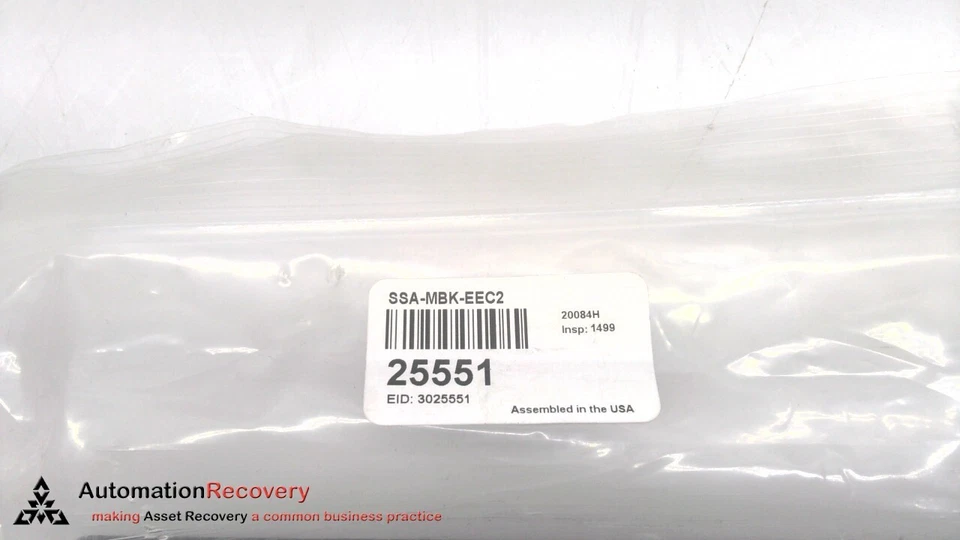 BANNER SSA-MBK-EEC2, SUPORTE, 30 MM, ÂNGULO RETO, DOIS FUROS, NOVO #309942 - Imagem 2 de 4