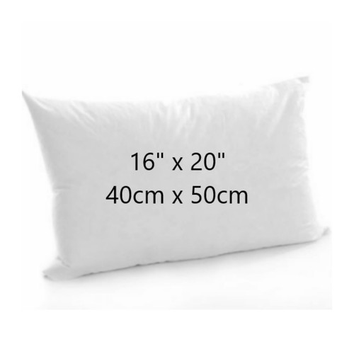Almohadillas de cojín rectangulares de forma oblonga inserciones interiores rellenas de fibra hueca 11 tamaños. - Imagen 9 de 18