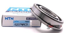 NTN 6207 NR C3 BALL BEARING SNAP RING 35x72x17mm