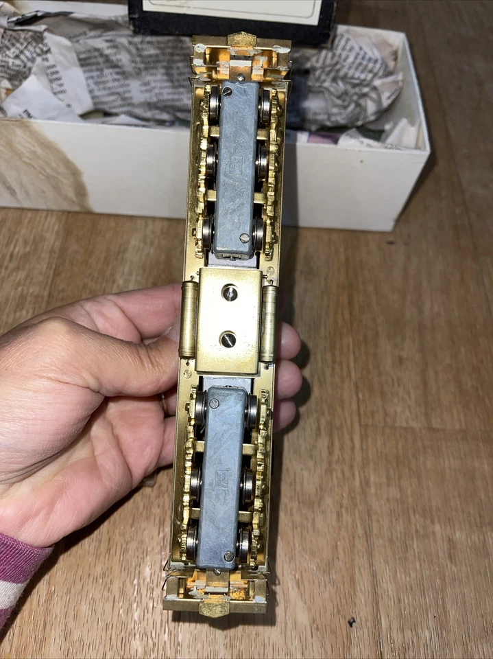 Hallmark models inc. baldwin AS-616 Diesel locomotive brass Ho KMT - Image 4 of 4