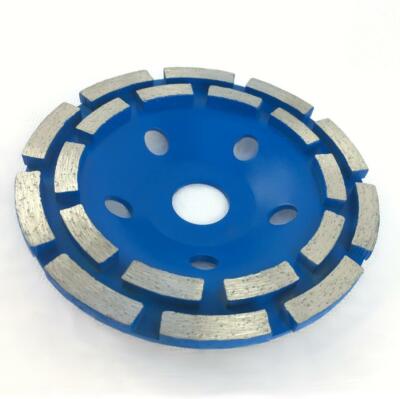 Diamant-Schleiftopf 180 X 22,23 Mm – Für Beton, Granit, Marmor, Estrich – Mit Lüfterkanal, Industriediamant-bestückt, Vibrationsarm
