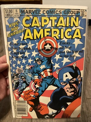 Captain America Annual #6 (Marvel Comics 1982)