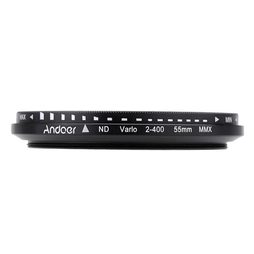 55mm Fader Neutral Density ND2 to ND400 Variable Filter for DSLR U1F7 - Picture 7 of 12