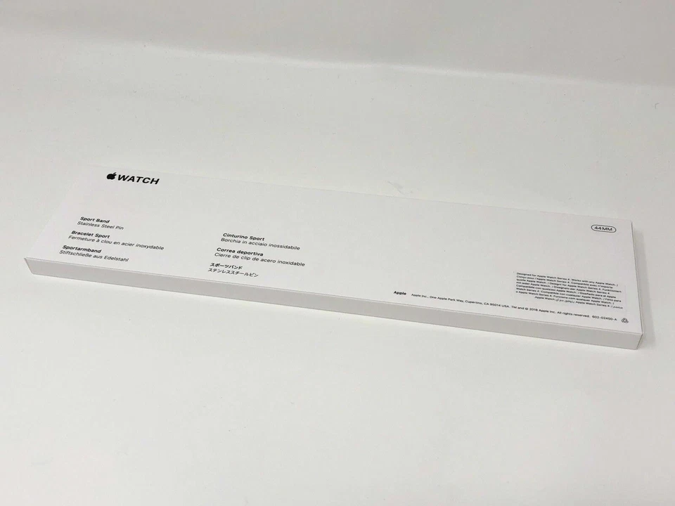 Authentic 42MM 44MM 45MM 24k Gold Pin Red Sport Band For Apple Watch - CUSTOM - Image 3 of 4