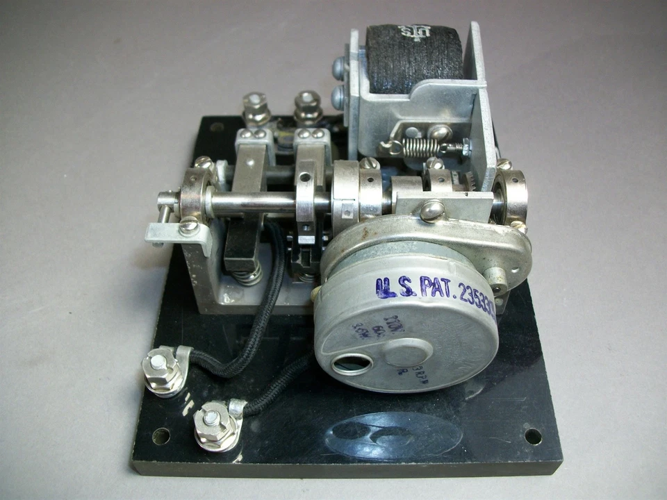 Struthers Dunn CSD29159 Timer NSN: 5945-00-253-4484 Steampunk - NEW  - Image 4 of 4