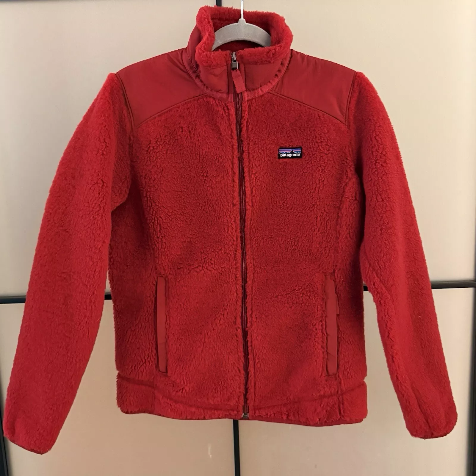 patagonia deep pile retro fleece full zip early 2000s jacket