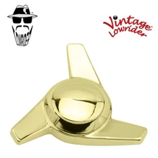 F&R ORIGINAL LOWRIDER 24T RIGHT LEFT KNOCKOFF 3/8 AXLE 820 GOLD REAR COASTER