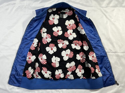 Diesel Women's Sleeveless Vest Blue Zipper Front "Rua Da Utopia" Size XS - Picture 7 of 11