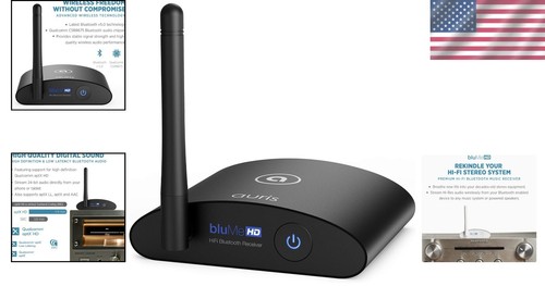 Compact Blume HD Hi-Fi Bluetooth Receiver - Supports aptX HD & LDAC Streaming - Afbeelding 2 van 11