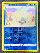 Swanna 47/196 Lost Origin Pokemon Card 2022 Reverse Holo Uncommon
