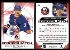 2024-25 SP Authentic Red Limited Future Watch Maxim Tsyplakov
