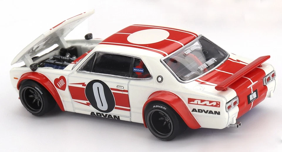 Mini GT 1/64 NISSAN SKYLINE GT-R (KPGC10) KAIDO WORKS V2 1969 - KHMG211 - Image 4 of 4