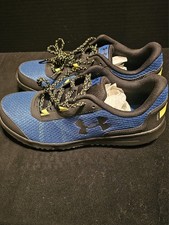 Under Armour Toccoa Trail Blue Black Shoes Si...