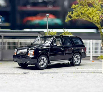 ED Masdi 1:64 Black 2005 Escalade Full Size SUV Sport Model Diecast Collect Car