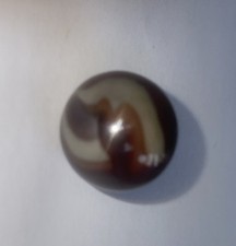 Vintage Christensen Agate Swirl Shooter Marble