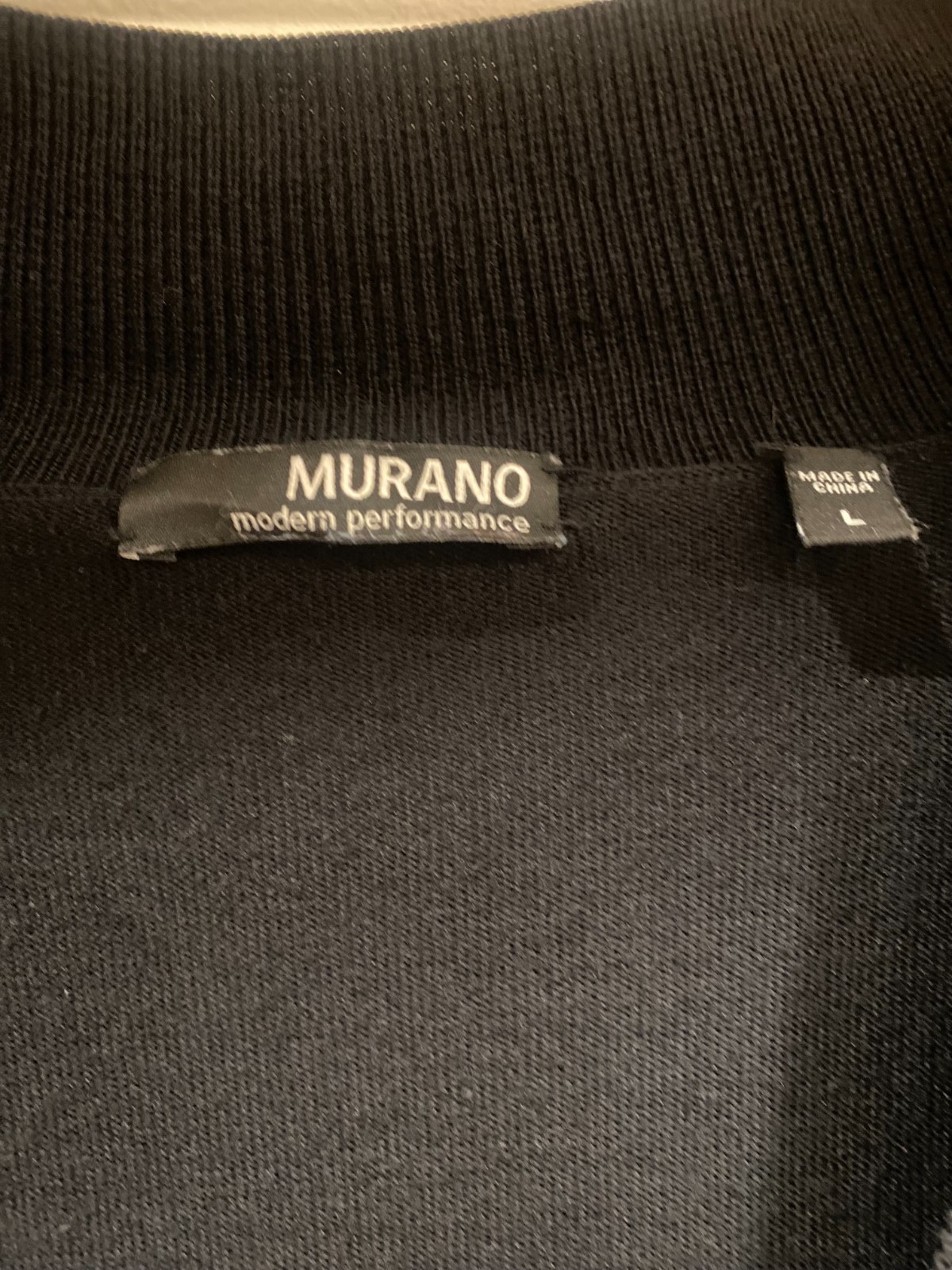 Murano Modern Performance V-Neck Button-Front Car… - image 3
