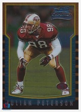 2000 Bowman Chrome Julian Peterson #226