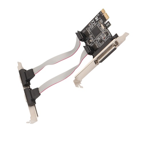 Pcie To Rs232 And Parallel Port Card High Speed Transmission 2X9Pin Serial AM - Afbeelding 13 van 24
