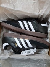 ADS-1 Adidas Samba shoes NEW  9 1/2 US M -10 1/2 US W ADS-IH6000-Black-9-