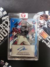 2025 Topps Pristine Autographs Blue Pristine Refractor /75 James Wood RC 