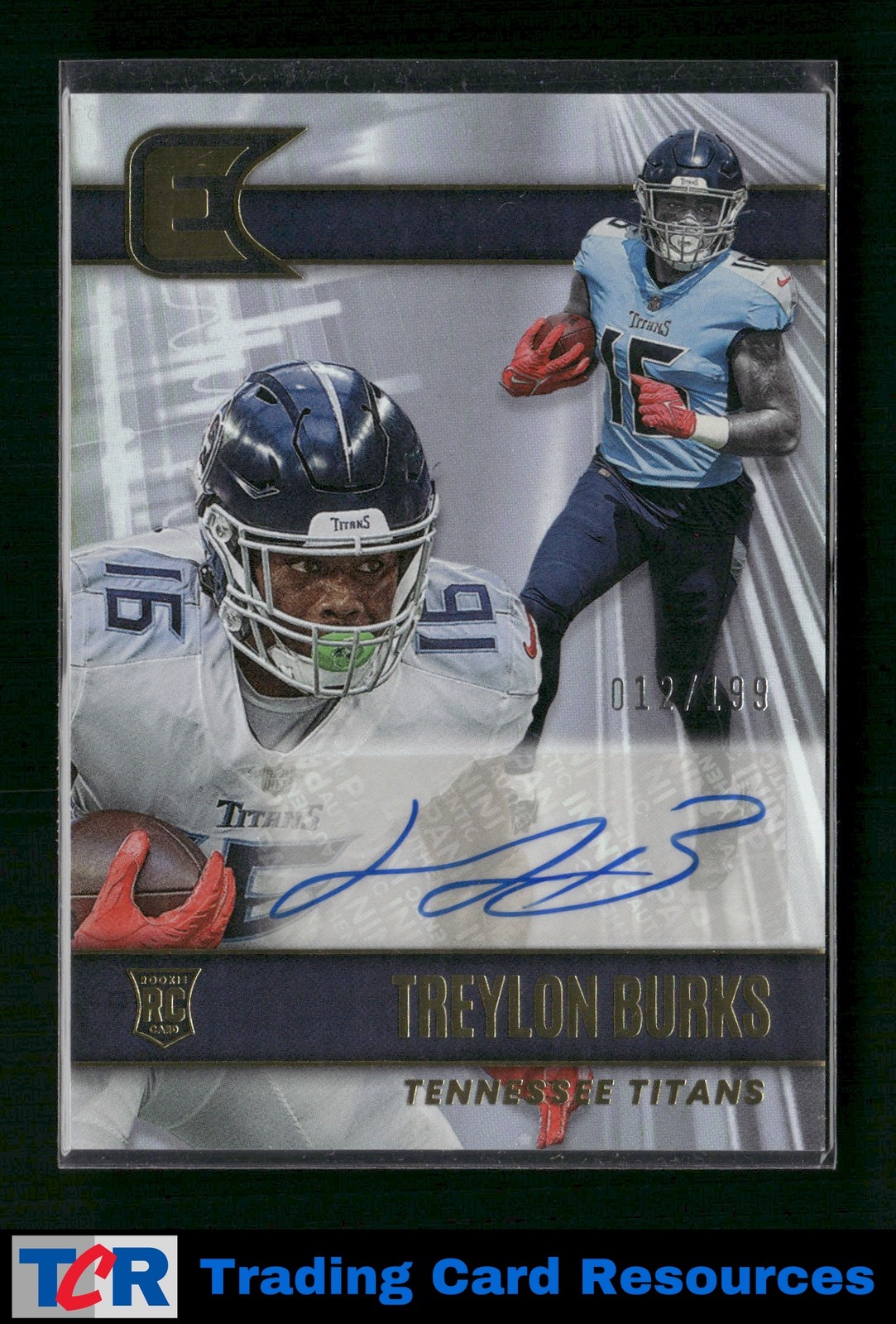 2022 Panini Chronicles #ESS-TRB Treylon Burks Essentials Autographs #/199