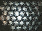 2 Rolls  40 -  1 oz CLASSIC AMERICAN BUFFALO .999 FINE SILVER Bullion ROUNDS