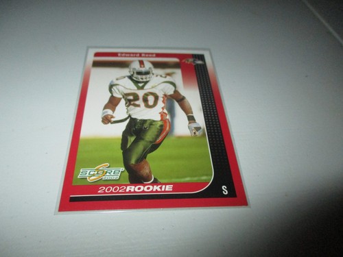 Ed Reed [Score Card] #324 card from 2002 Panini Score