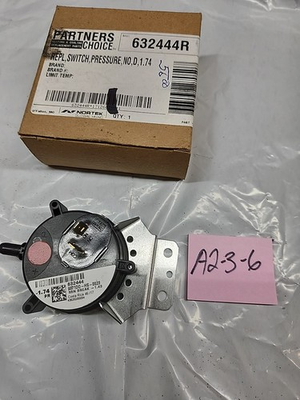#ad NORTEK PARTNERS CHOICE 632444R REPL SWITCH PRESSURE NO D 1.74 Fast Shipping $15.00