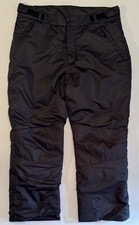 All In Motion Snow Ski Pants Mens Large Black Insulated Waterproof Pockets