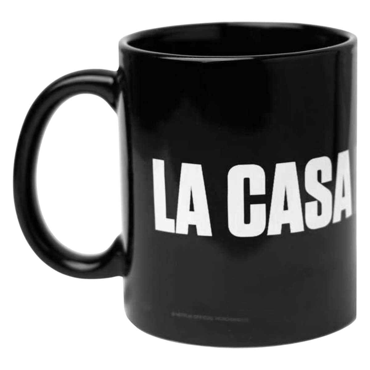 Gobelet céramique La Casa de Papel 330ml rouge pour micro-ondes