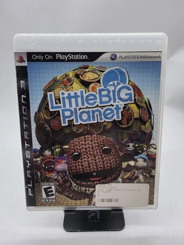 LittleBigPlanet (Sony PlayStation 3, 2008) Complete CIB Black Label Ps3 Mint