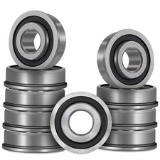 10pcs Flanged Ball Bearings ID 3/4" x OD 1-3/8" for Lawn x