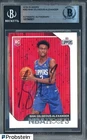 #1 Shai Gilgeous-Alexander Signed 2018-19 Hoops #262 RC Rookie BGS BAS AUTO
