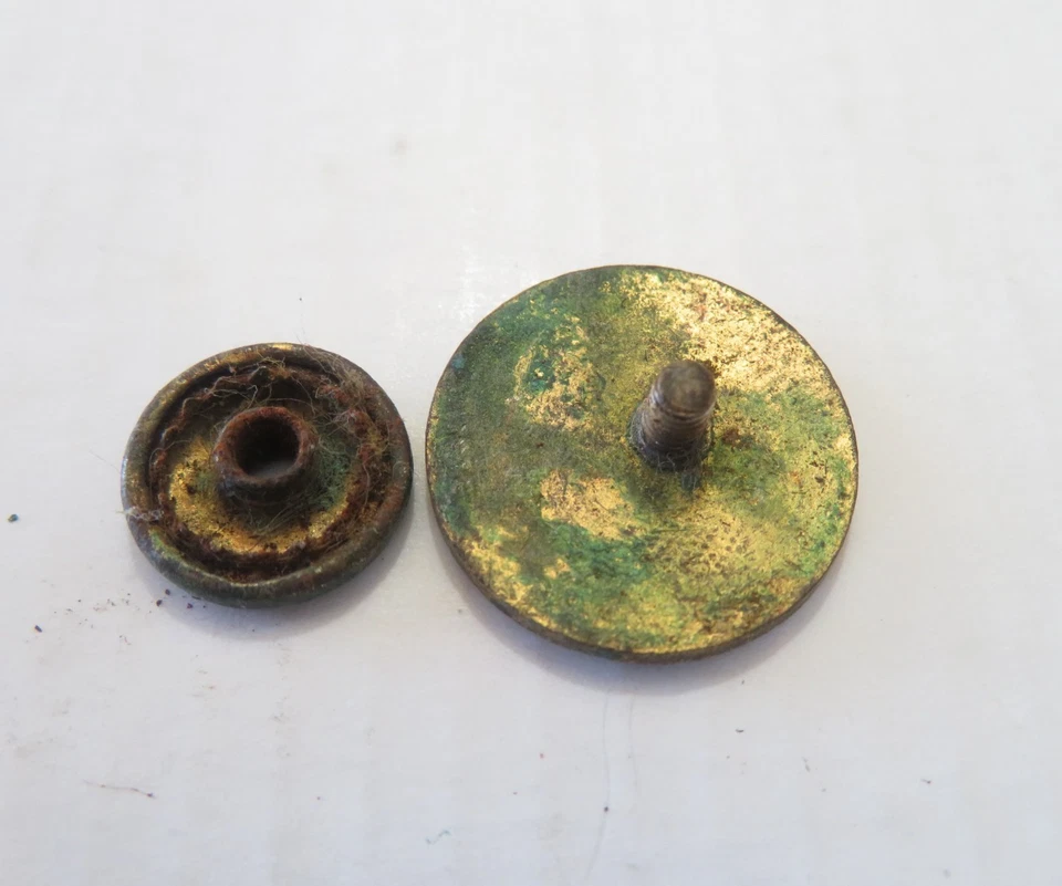 Medford Wisconsin Curling Club 3/4 Inch Porcelain Enameled Pin - image 4 of 4