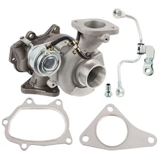 Turbo Turbocharger w/ Gaskets & Oil Line For Subaru Forester & Impreza Kit
