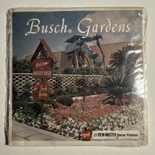 View-Master BUSCH GARDENS TAMPA FLORIDA A 988 - 3 Reel Set V2 