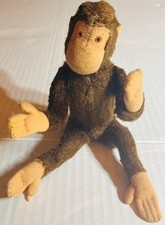 Steiff Mohair Monkey Jocko Jointed 1940's or 50's