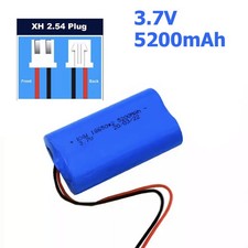 XH2.54 Plug 3.7V 5200mAh Li-ion Rechargeable Battery Pack For Small Appliances