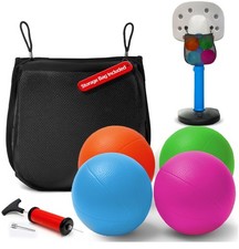 4-Pack 6" Replacement Balls for Little Tikes Basketball Hoop with 6", Multi