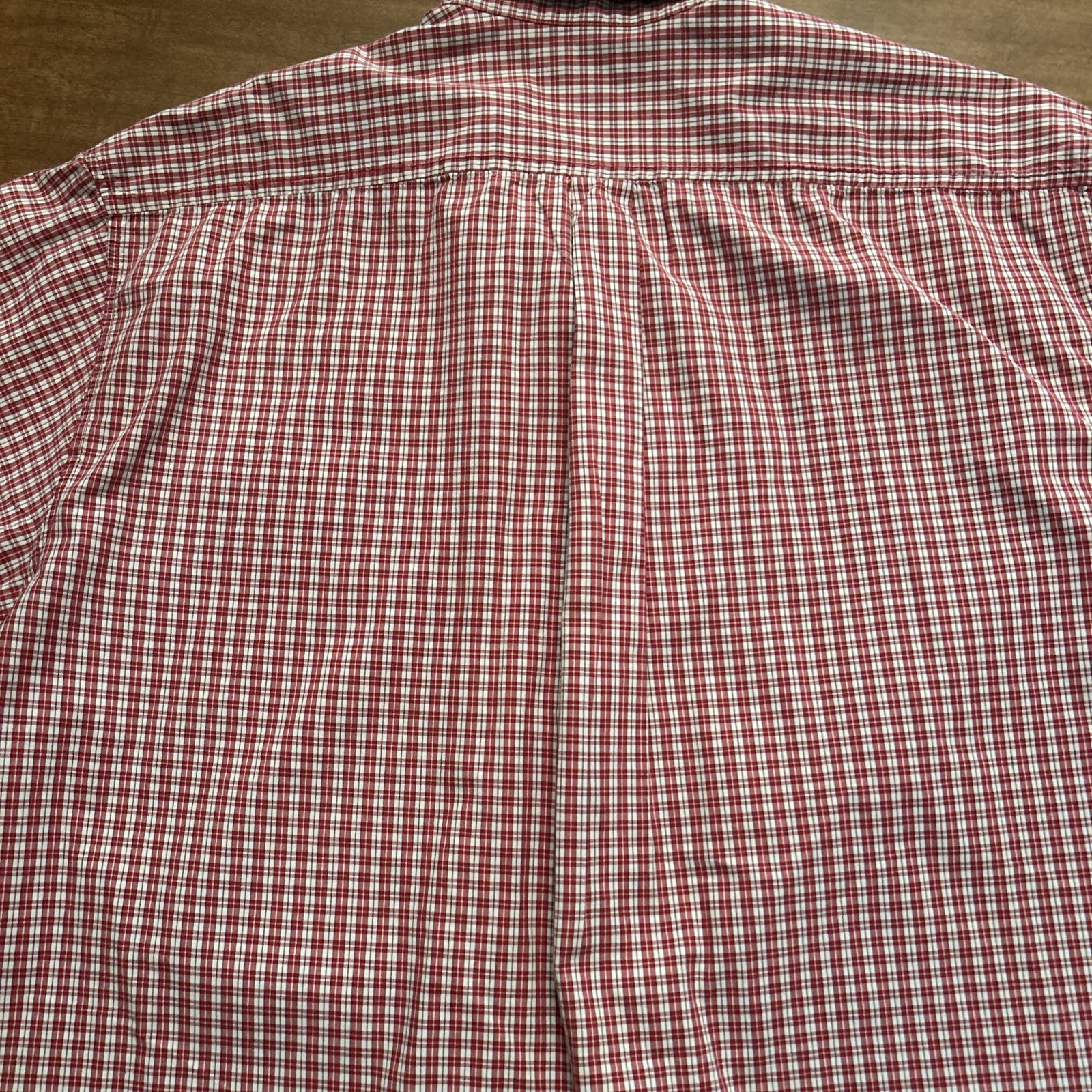 Vintage Carhartt Button Up Shirt Men’s 2XL Red Checked Short Sleeve Casual Work thumbnail 5