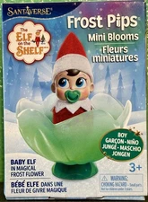 Elf On The Shelf - Frost Pips Mini Blooms - Boy With Blue Eyes New in Box!