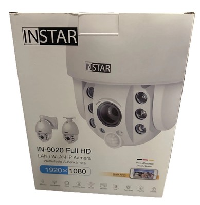 INSTAR IN-9020 Full HD 1920x1080  Überwachungskamera LAN / WLAN IP Kamera NEU