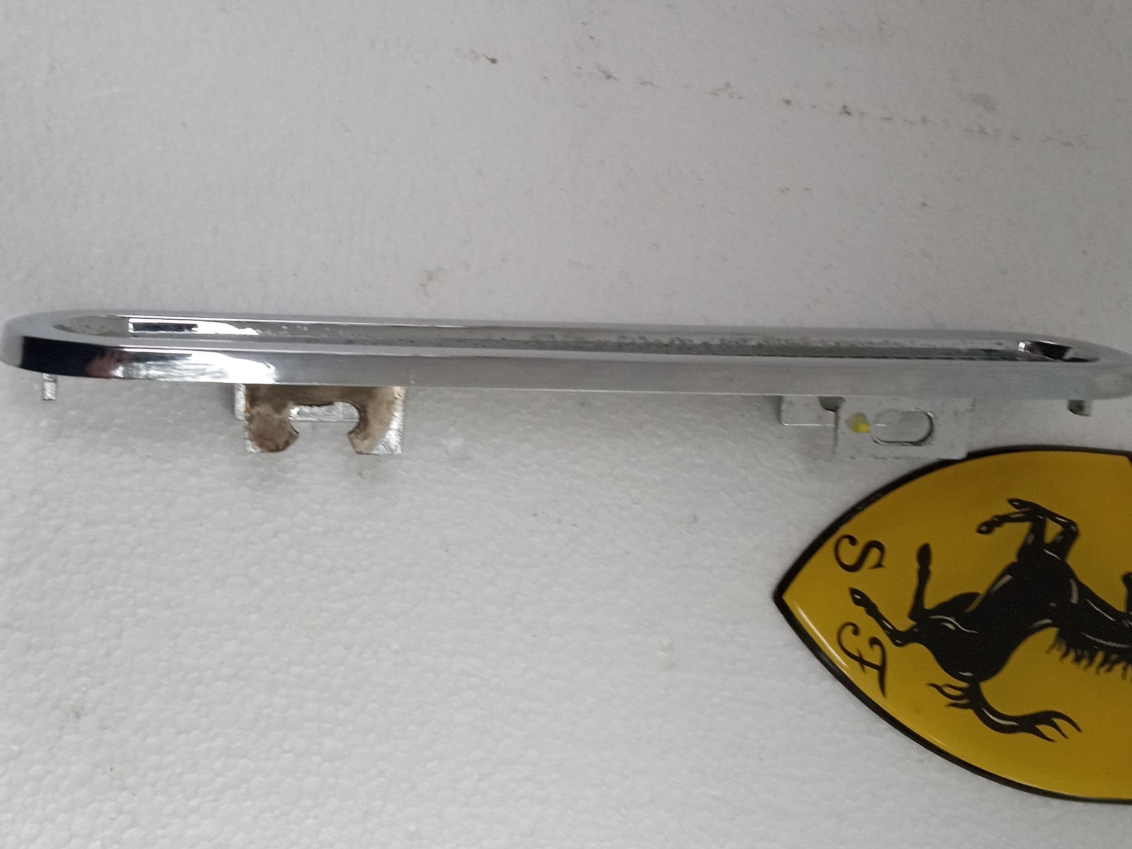 Ferrari Vent Grille Chrome Trim Bezel_330 GT_275_250_NEW_GENUINE