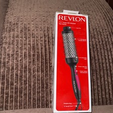 Revlon Perfect Match 1 3 4 Triple Styler Hot Air Brush Tested Working Open Box