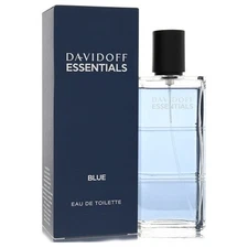 DAVIDOFF Essentials Blue EDT Spray for Men 110ml~New~Unsealed~No cellophane wrap