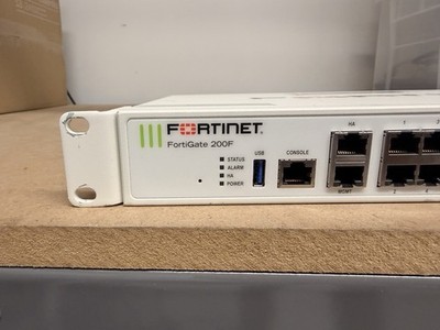 Fortinet FortiGate 200F Firewall Security Appliance