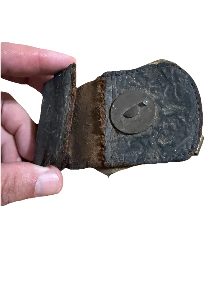 El más raro de los hallazgos. Hebilla de vaina de la Guerra Civil para bayoneta. ¡Para coleccionistas! Foto 3 de 3