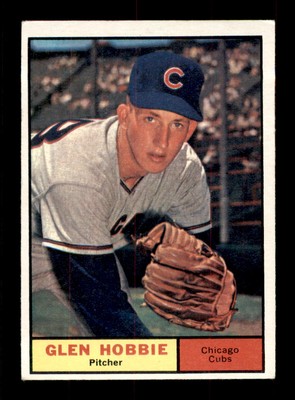 1961 Topps Glen Hobbie #264 VG (minor crease) Baseball Card